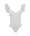 Savage White swimsuit Kinda 3D Swimwear_front